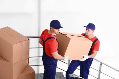 Household relocation with a man and van team in Finchley