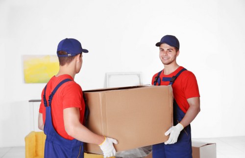 Efficient moving day setup for flat removals in Finchley