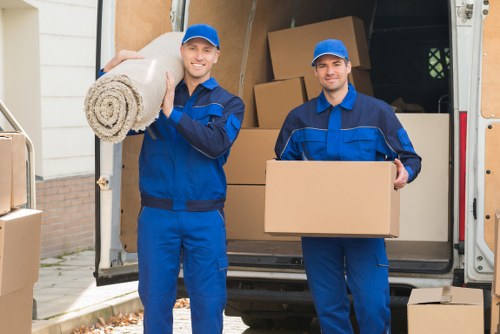 Commercial storage space used by local companies in Finchley