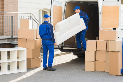 Storage quotation and booking confirmation with service details