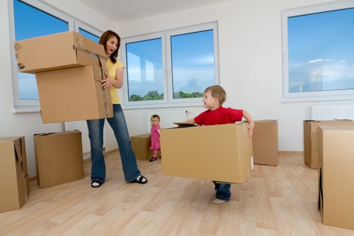 House clearance example in Finchley storage pricing