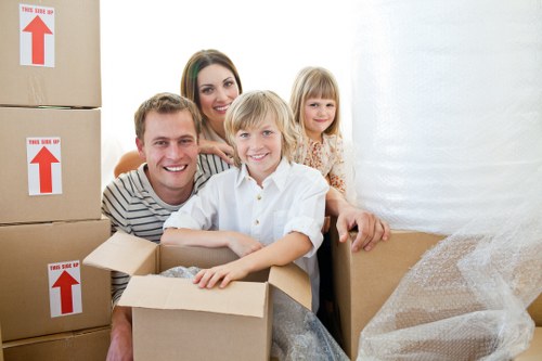 Family-friendly storage organisation in a Finchley property